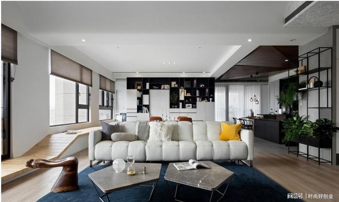 司打造的空间宛如避风港让人释放压力不朽情